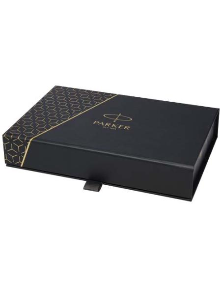 Juego de bolígrafo y rotulador Parker IM Essentials - plateado N09510801