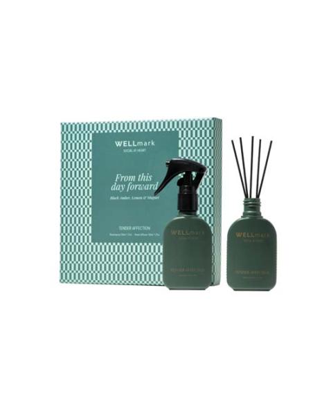 Set de regalo de Wellmark Tender Affection con un ambientador y un difusor de 50 ml N46346421