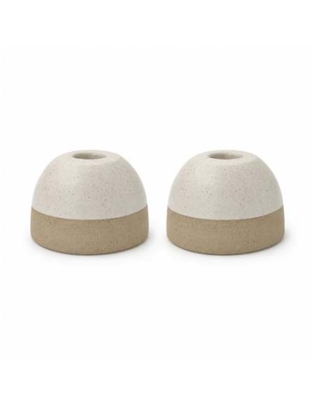 Juego de portavelas para cena ReClay de Originalhome N10534621