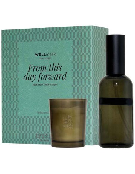 Set de regalo de Wellmark con un ambientador de 100 ml y una vela Tender Affection de 70 ml N46834621