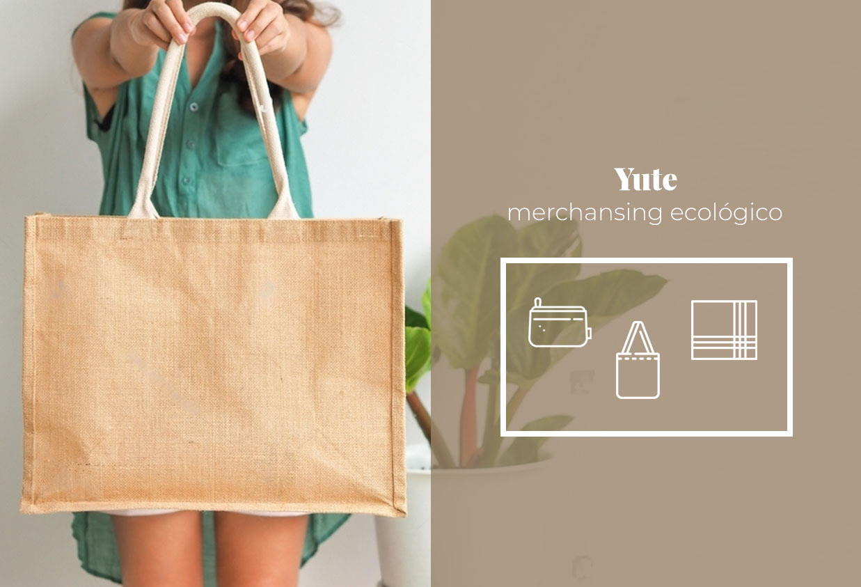 Regalos Personalizados en Yute: una fibra muy natural para artículos publicitarios