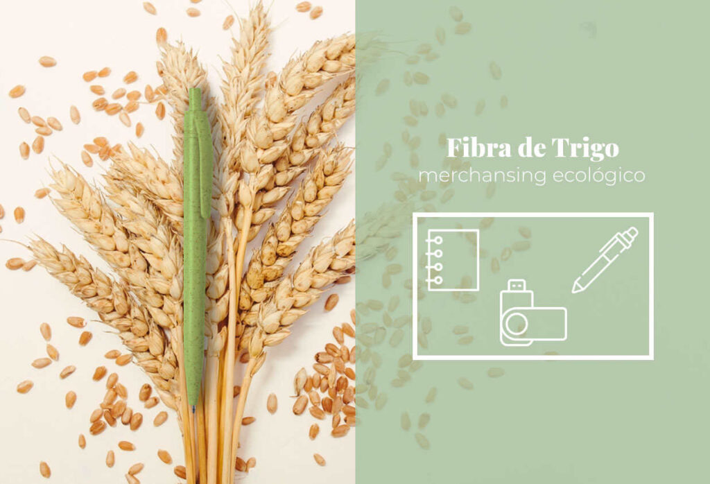 Regalos Personalizados en Fibra de Trigo: material ECO y sostenible en Merchandising y Regalos Publicitarios