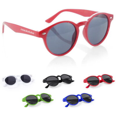 Gafas de Sol Unisex con Lente Clásico y Diseño Circular Personalizadas