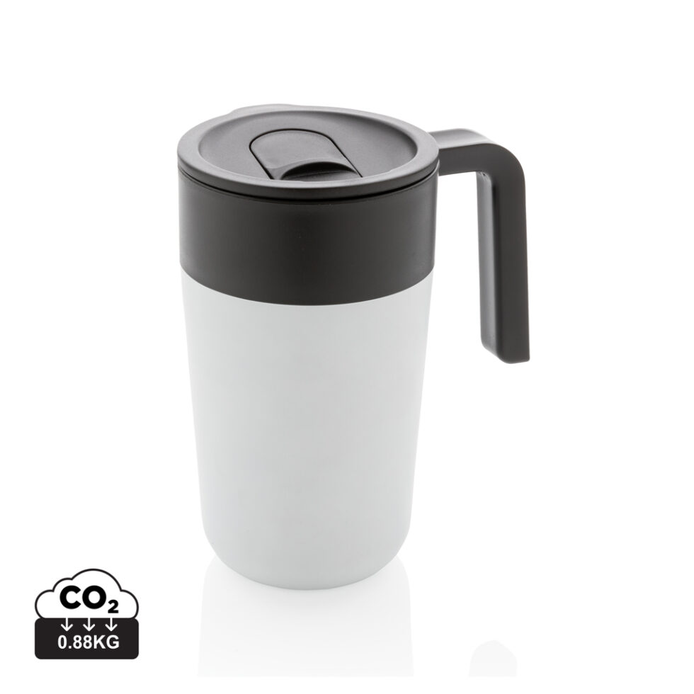 Taza con asa de PP y SS Reciclado GRS - Imagen 3