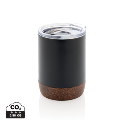 Taza de café al vacío pequeña de corcho RCS Re-steel