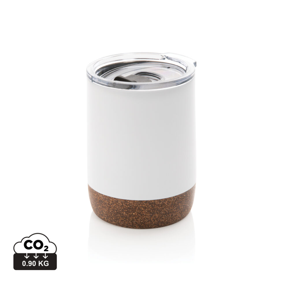 Taza de café al vacío pequeña de corcho RCS Re-steel - Imagen 3