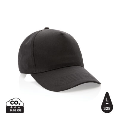 Gorra Impact 190gr de algodón reciclado con trazador AWARE™
