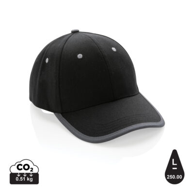 Gorra de 6 paneles de algodón cepillado 280gr Impact AWARE ™