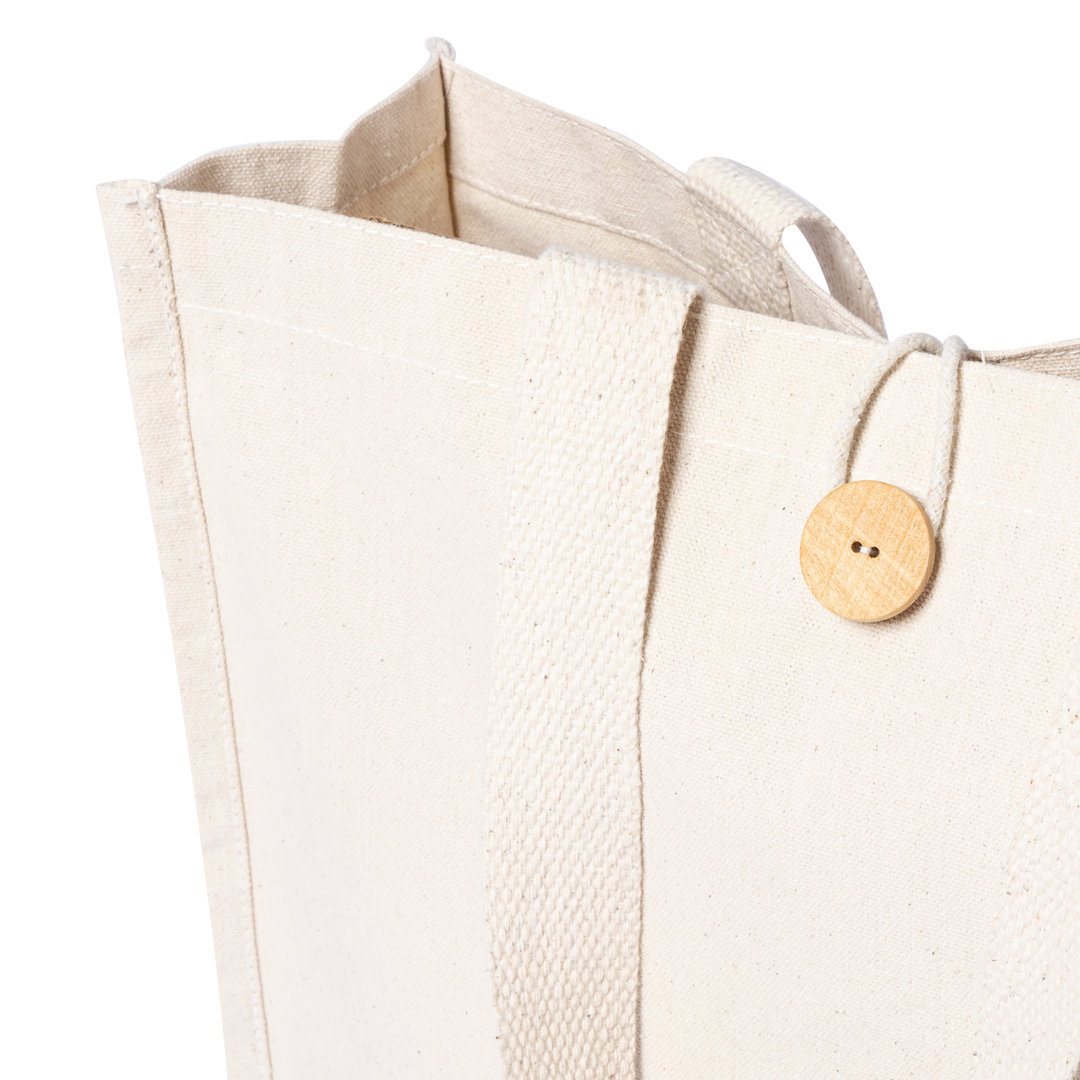 Bolsa de Algodón con Cierre Botón - Imagen 2