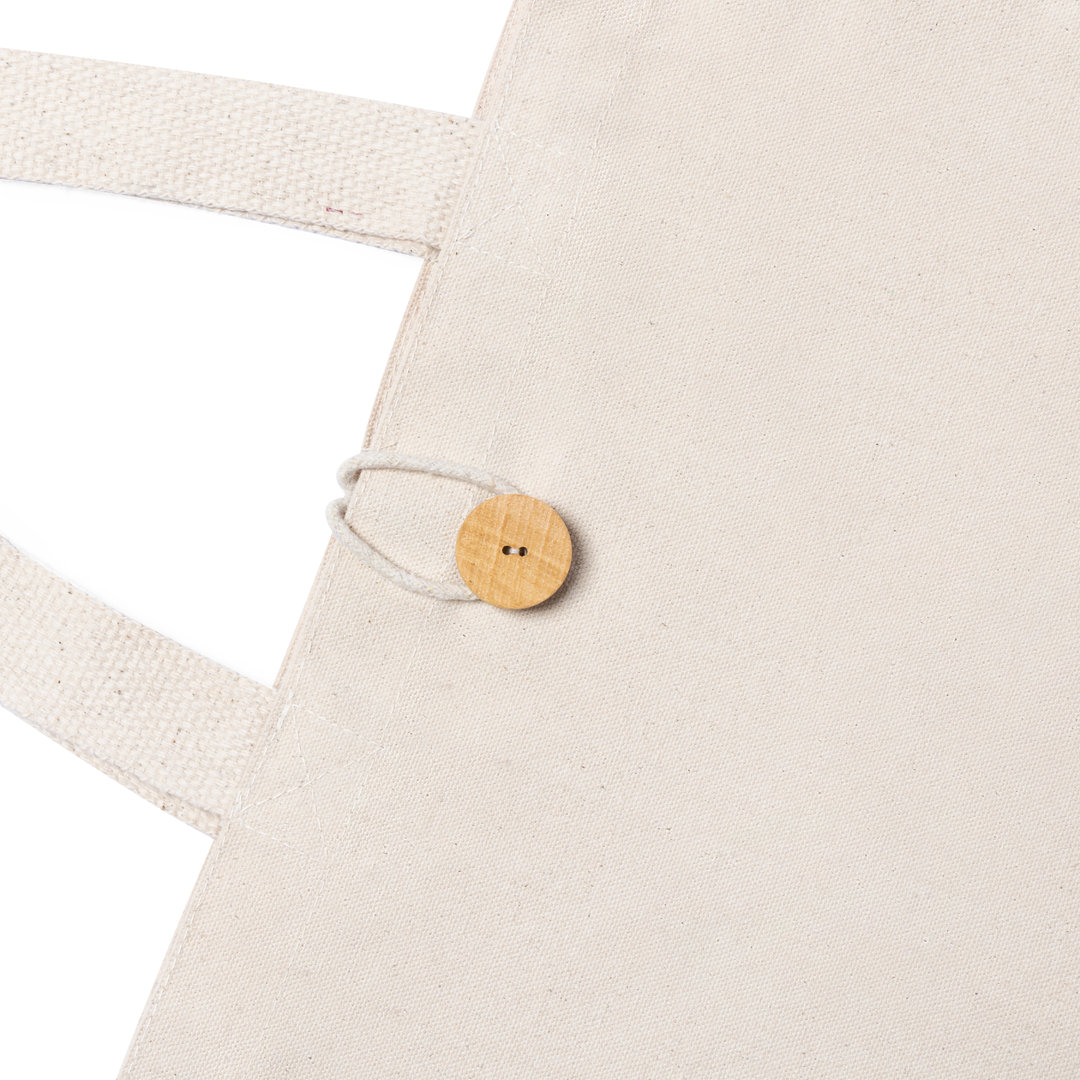 Bolsa de Algodón con Cierre Botón - Imagen 3