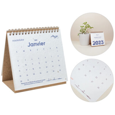 Calendario Triangular plantable con semillas Personalizado