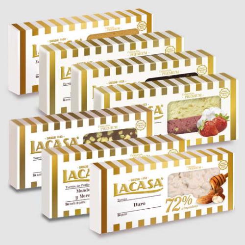 Sabores e Ingredientes de los Turrones Publicitarios con Logo